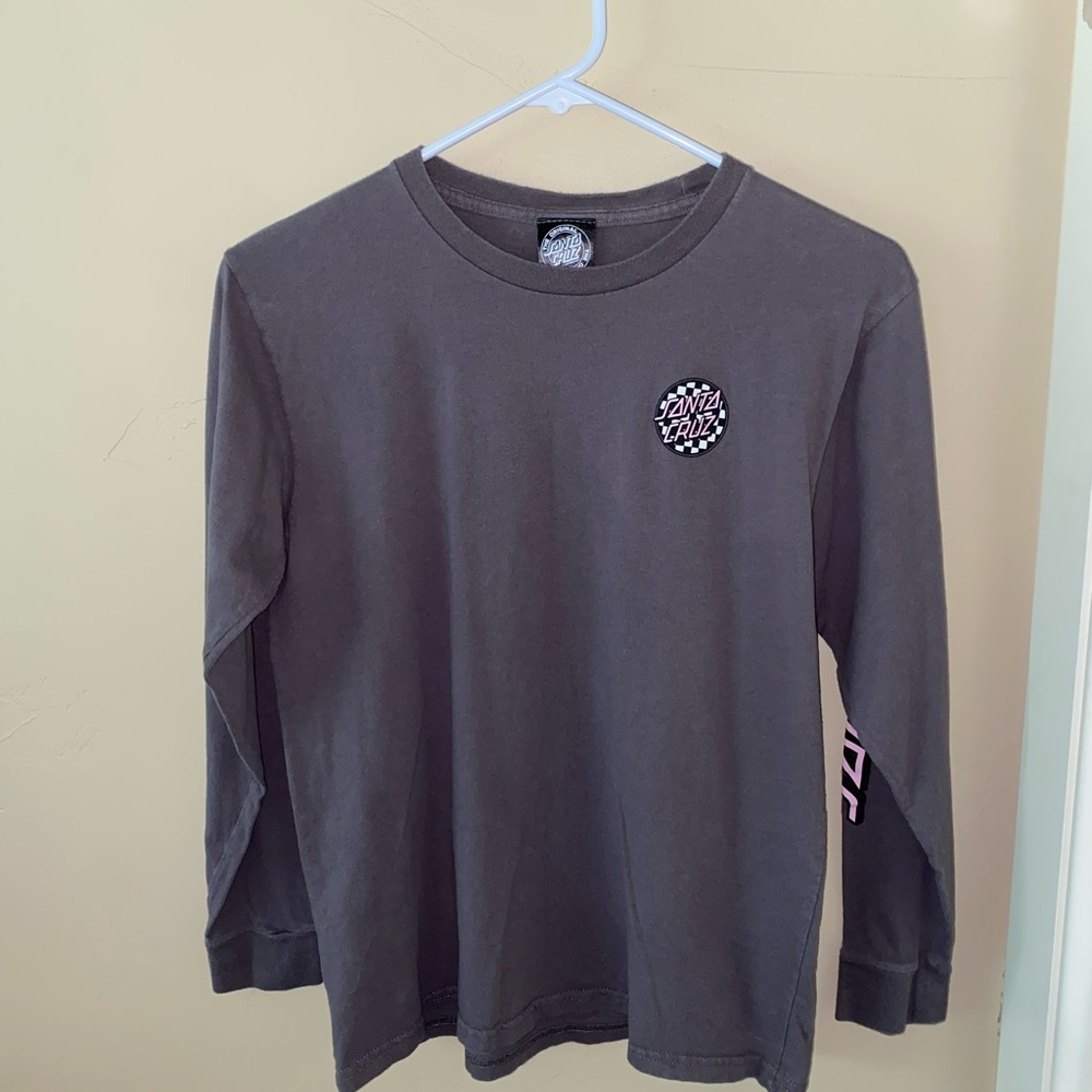 santa cruz grey long sleeve - Picture 1 of 2